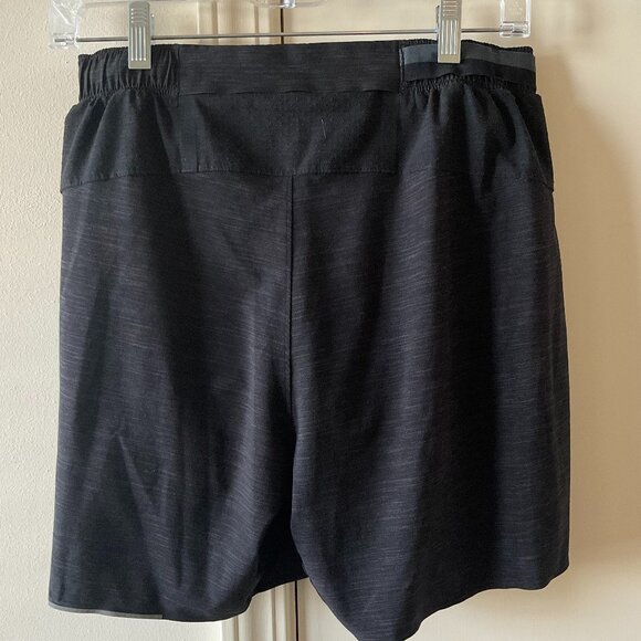 Lululemon Surge Short 6" Lined Deep Coal Black / Medium - Picture 6 of 9